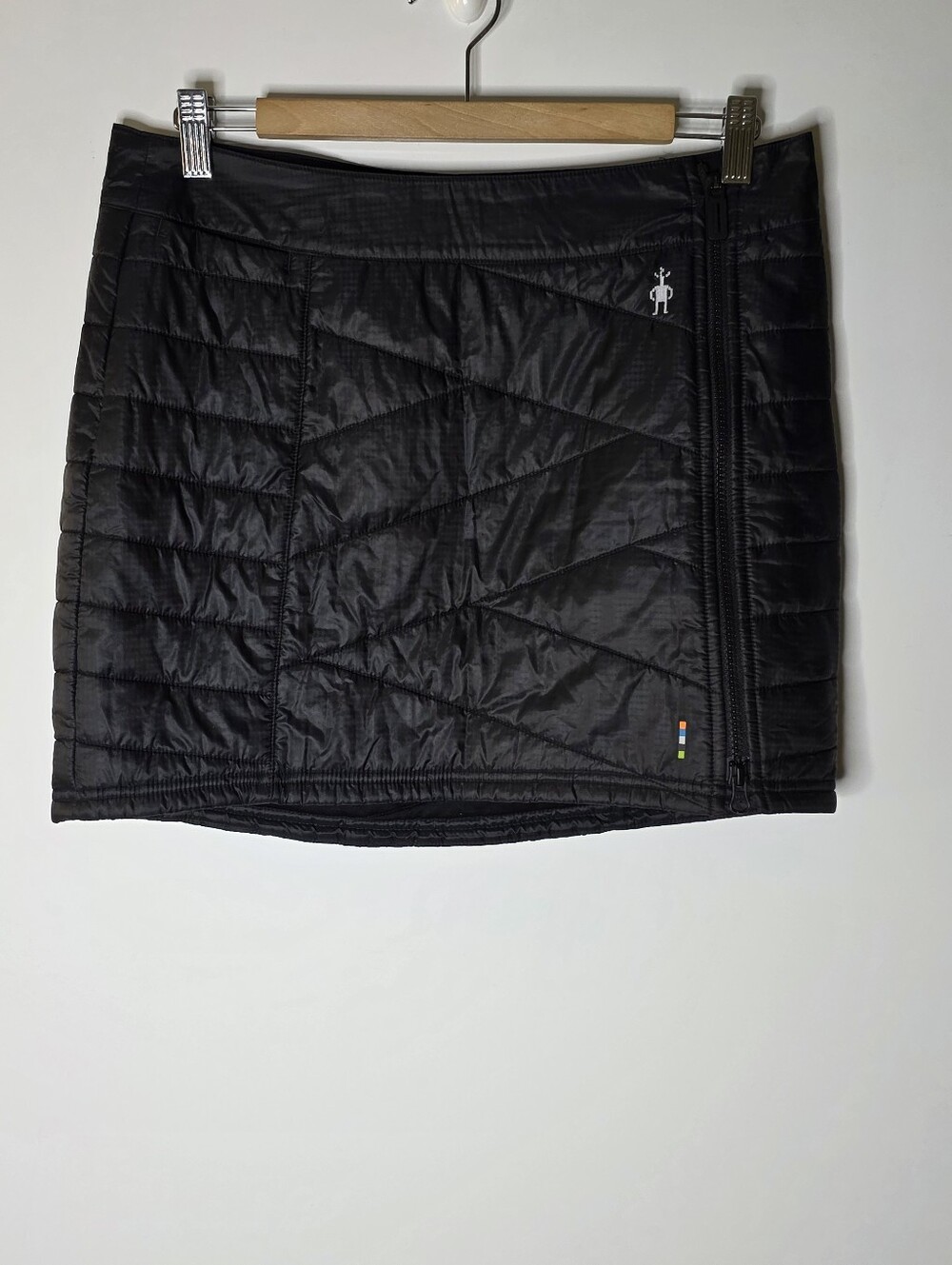 Smartwool Corbet Puffer Skirt Black M lightweight Quilted Black Exc.  condition